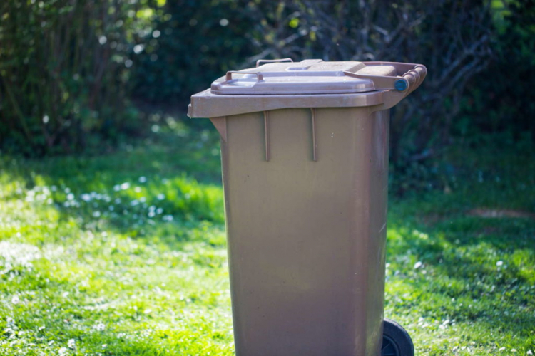 All waste from the organic waste bin ends up at local recycling centers and is composted