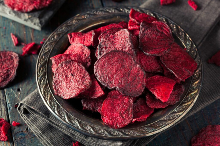 Beets chips don't just look exciting